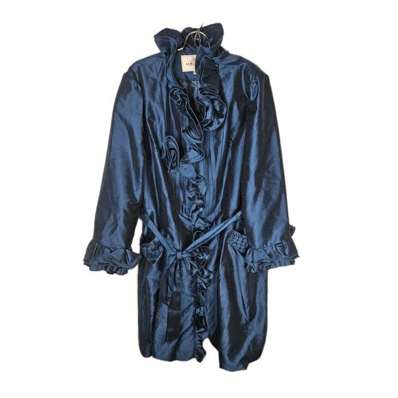 Serafina Two Piece Skirt Suit Evening Womens Plus Size 22 Ruffle Formal Dress - Picture 1 of 11